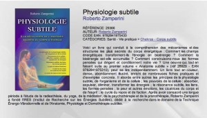 Physiologie subtile