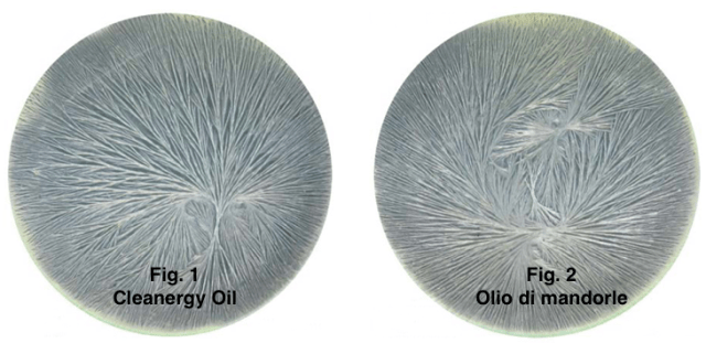 Fig 1 Cleanergy Oil Fig. 2 Olio mandorle